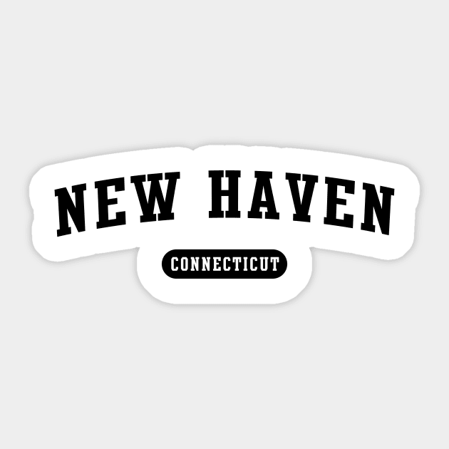 New Haven, CT Sticker by Novel_Designs